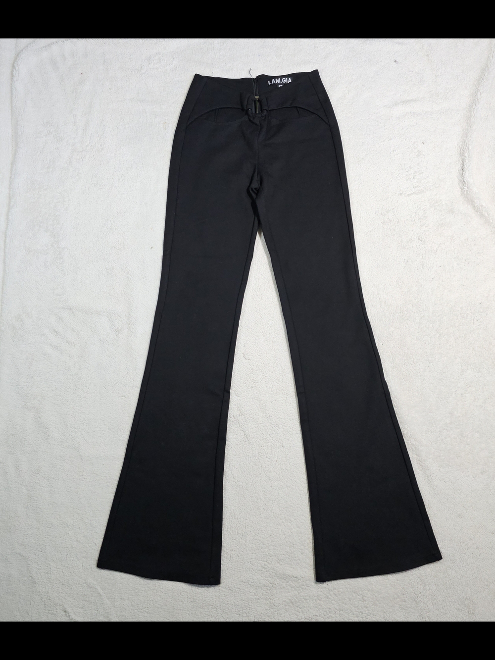I.AM.GIA BELLA HADID Black High-Rise Size XS.